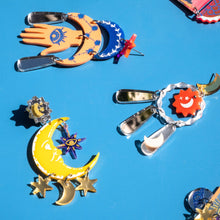 Load image into Gallery viewer, Painted Spacey Earring DIY Kit