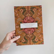 Load image into Gallery viewer, Bespoke Letterpress Desktop Notebook - Rust (Lined)