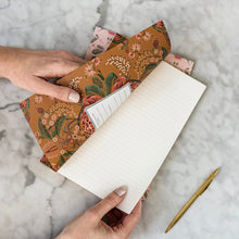 Load image into Gallery viewer, Bespoke Letterpress Desktop Notebook - Rust (Lined)