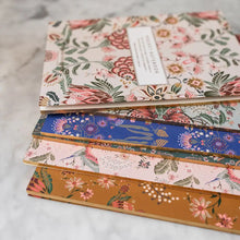 Load image into Gallery viewer, Bespoke Letterpress Desktop Notebook - Rust (Lined)