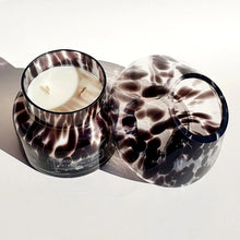 Load image into Gallery viewer, Lumiére Mushroom Lantern Candle in Black (Ocean Breeze)