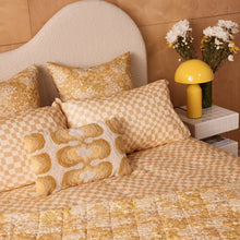 Load image into Gallery viewer, Banabae Upsy Daisy Reversible Euro Pillowcase