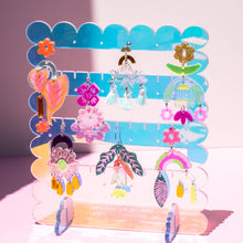 Load image into Gallery viewer, Painted Blooms Acrylic Earring DIY Kit