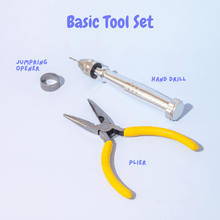 Load image into Gallery viewer, Painted Spacey Earring DIY Kit