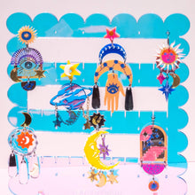 Load image into Gallery viewer, Painted Spacey Earring DIY Kit