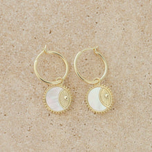 Load image into Gallery viewer, Sun Soul Eclipse Earrings in Gold