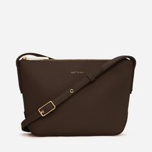 Load image into Gallery viewer, Matt & Nat Sam Crossbody Bag in Chocolate