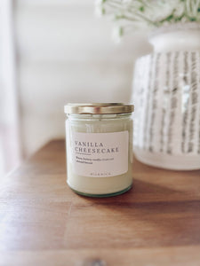 Vanilla Cheesecake Candle