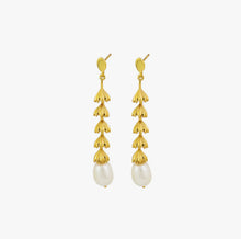 Load image into Gallery viewer, Jolie &amp; Deen Ivy Pearl Earrings
