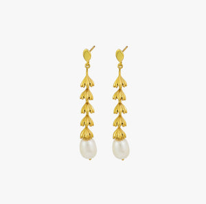 Jolie & Deen Ivy Pearl Earrings