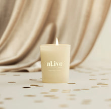 Load image into Gallery viewer, Al.ive Mini Soy Candle Bauble - Golden Wattle &amp; Citrus
