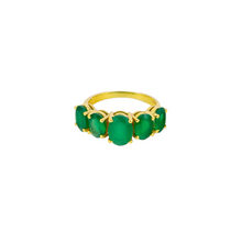 Load image into Gallery viewer, Jolie &amp; Deen Mia Ring in Green Onyx
