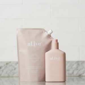 al.ive 1L Hand and Body Lotion Refill in Applewood & Goji Berry