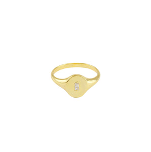 Jolie & Deen Holly Crystal Ring in Gold
