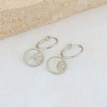Load image into Gallery viewer, Sun Soul Eclipse Earrings in Silver
