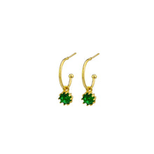 Load image into Gallery viewer, Jolie &amp; Deen Carolina Studs in Green
