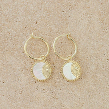 Load image into Gallery viewer, Sun Soul Eclipse Earrings in Gold
