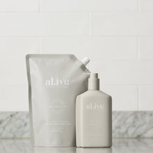 Load image into Gallery viewer, al.ive 1L Hand and Body Wash Refill in Sea Cotton &amp; Coconut
