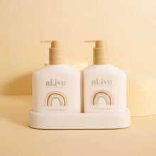 Load image into Gallery viewer, al.ive Baby Wash &amp; Lotion Duo in Gentle Pear
