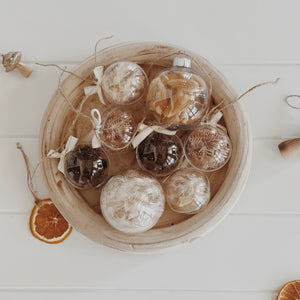 To Die For Flora Floral Christmas Bauble Packs